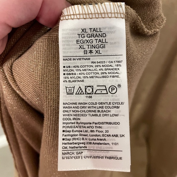 Metallic Mockneck Midi Dress - Picture 7 of 7